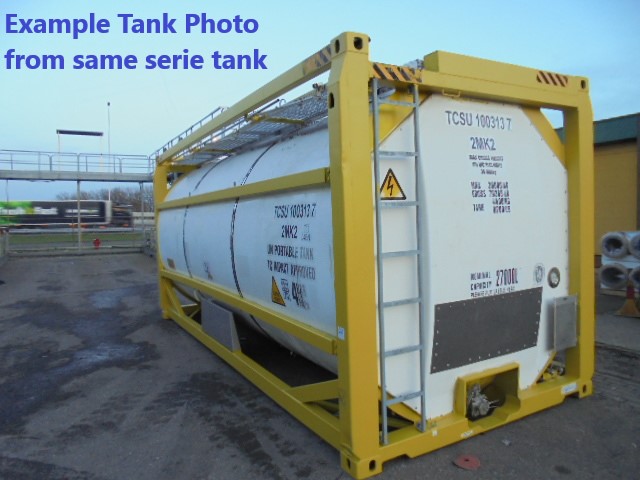 27000 liters T11 tank container
