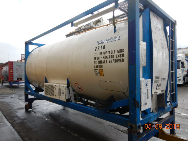 24000 liters T11 Reefer tank container (Cooling System)