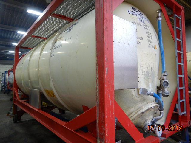 24000 liters 20 feet SILO-BULK-POWDER tank container