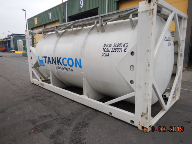 26000 liters 20 feet SILO-BULK-POWDER tank container